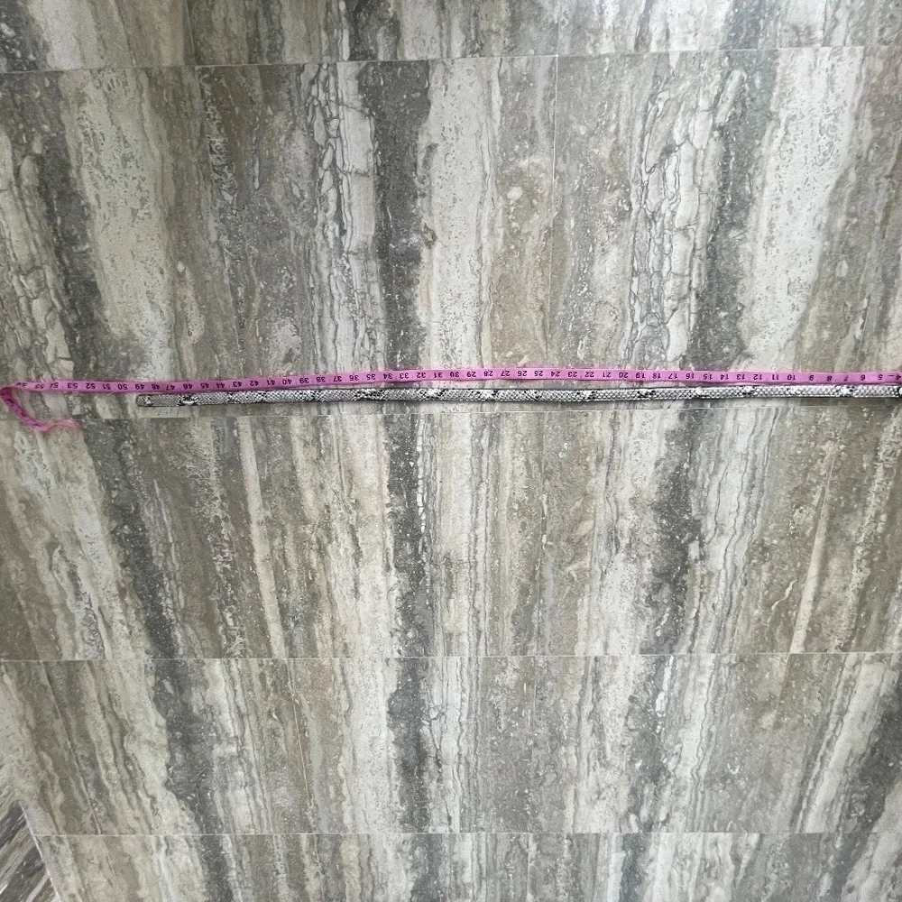 PHYTON SNAKE SKIN CLUTCH - WITH CHAIN AND BELT